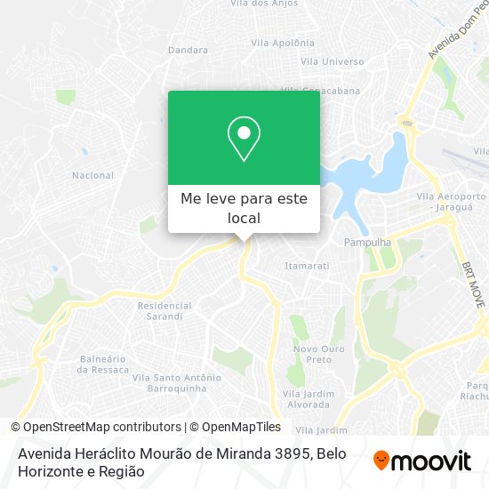 Avenida Heráclito Mourão de Miranda 3895 mapa