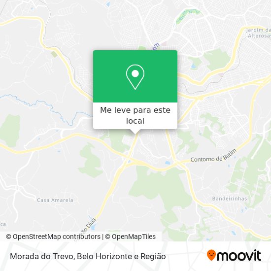 Morada do Trevo mapa