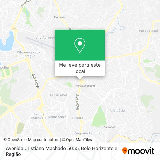 Avenida Cristiano Machado 5055 mapa