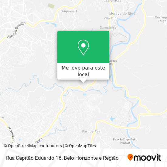 Rua Capitão Eduardo 16 mapa