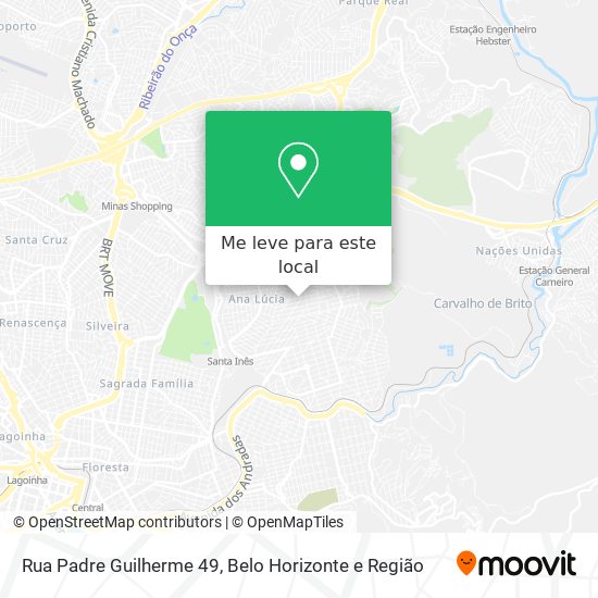Rua Padre Guilherme 49 mapa