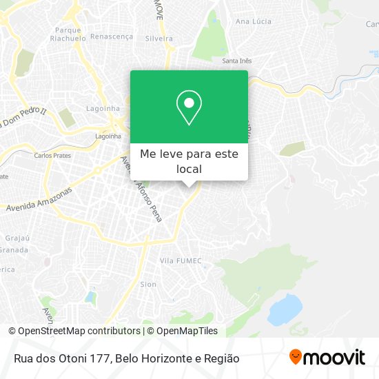 Rua dos Otoni 177 mapa