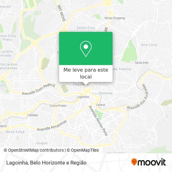 Lagoinha mapa