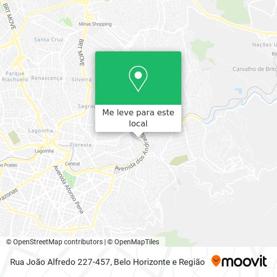 Rua João Alfredo 227-457 mapa