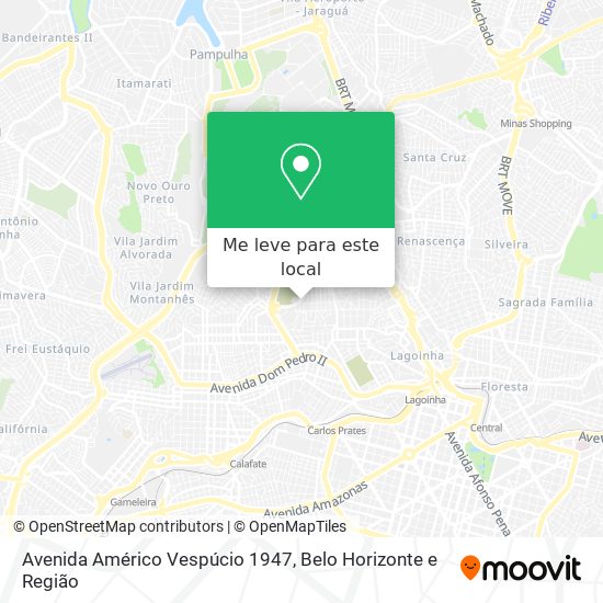 Avenida Américo Vespúcio 1947 mapa