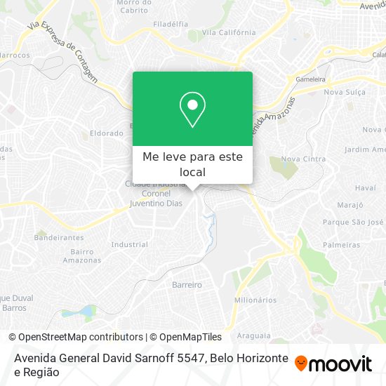 Avenida General David Sarnoff 5547 mapa