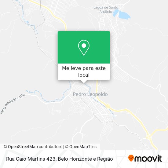 Rua Caio Martins 423 mapa