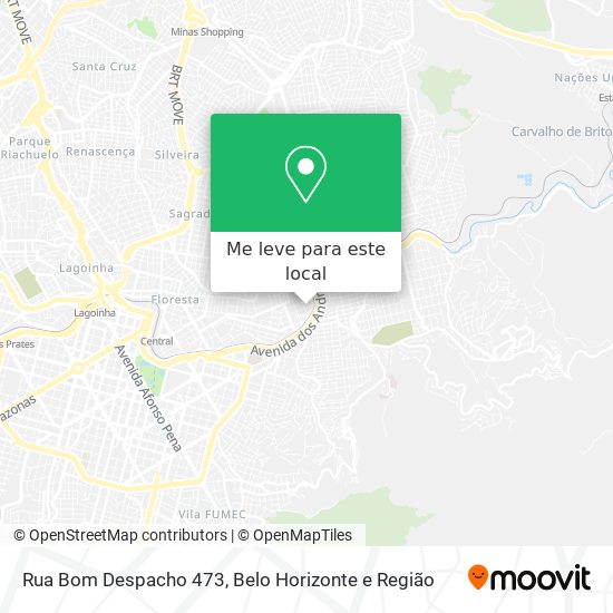 Rua Bom Despacho 473 mapa