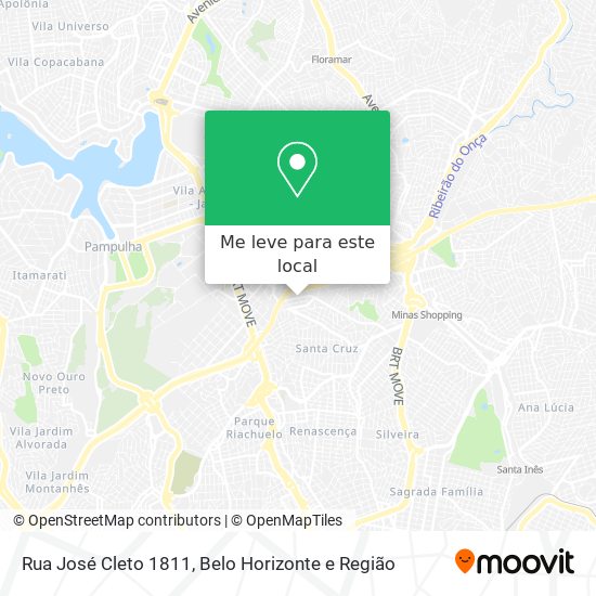 Rua José Cleto 1811 mapa