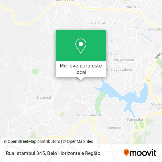 Rua Istambul 345 mapa