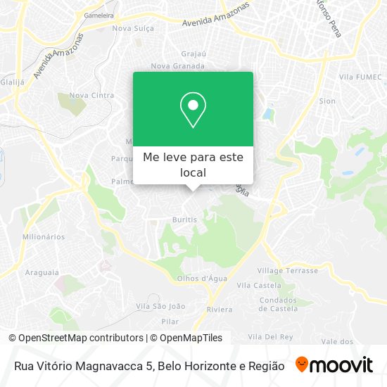 Rua Vitório Magnavacca 5 mapa