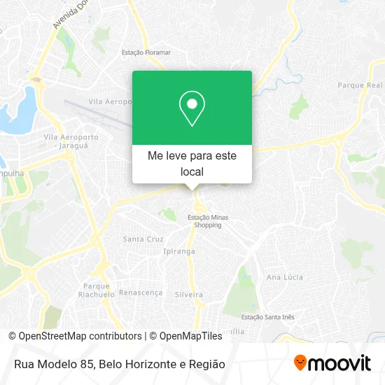 Rua Modelo 85 mapa