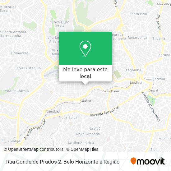 Rua Conde de Prados 2 mapa