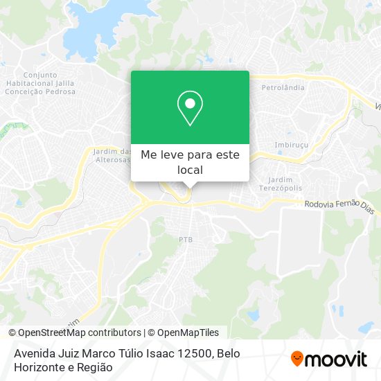 Avenida Juiz Marco Túlio Isaac 12500 mapa