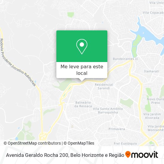 Avenida Geraldo Rocha 200 mapa