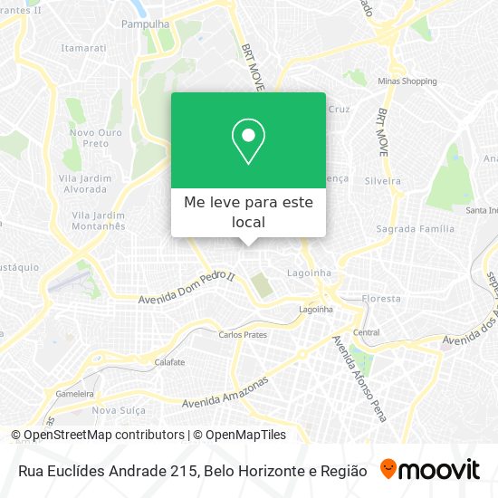Rua Euclídes Andrade 215 mapa