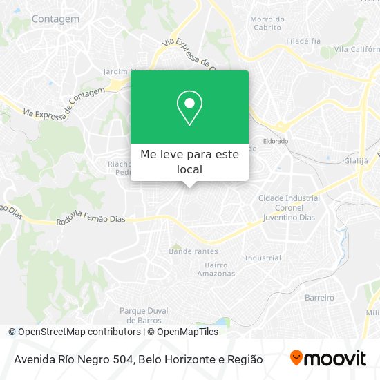 Avenida Río Negro 504 mapa