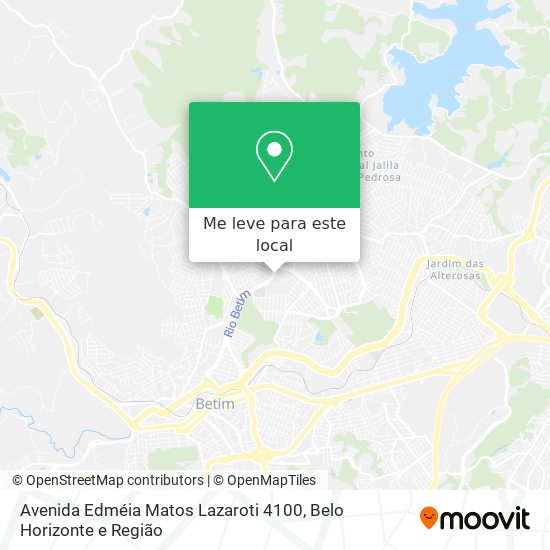 Avenida Edméia Matos Lazaroti 4100 mapa