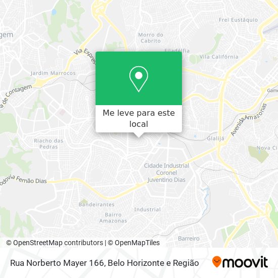 Rua Norberto Mayer 166 mapa
