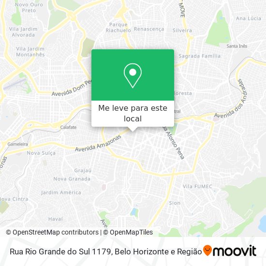 Rua Rio Grande do Sul 1179 mapa