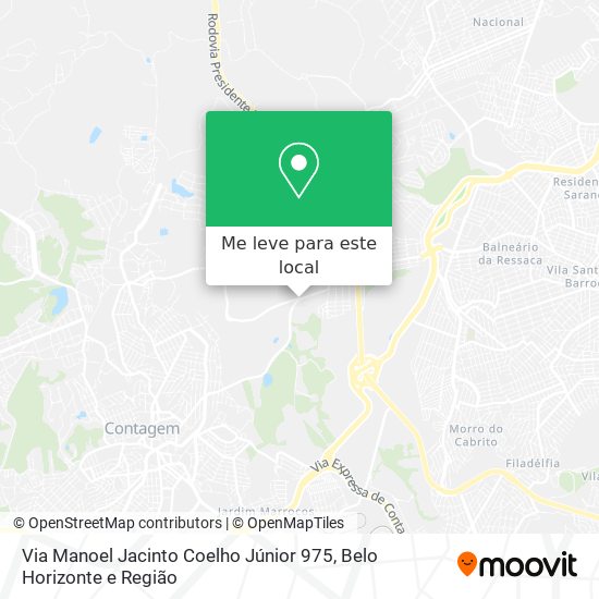 Via Manoel Jacinto Coelho Júnior 975 mapa