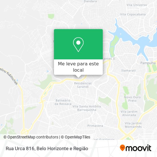 Rua Urca 816 mapa