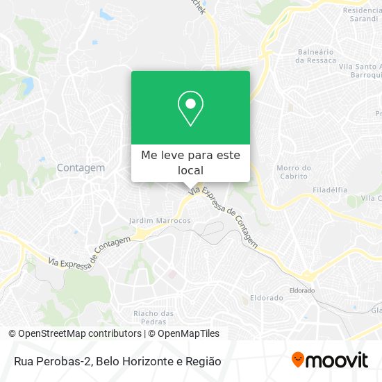 Rua Perobas-2 mapa