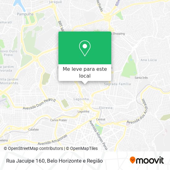 Rua Jacuípe 160 mapa