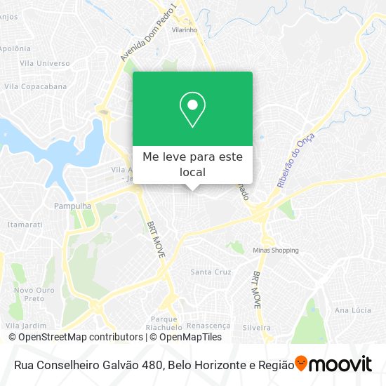 Rua Conselheiro Galvão 480 mapa