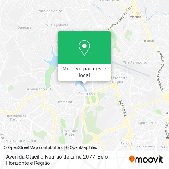 Avenida Otacílio Negrão de Lima 2077 mapa