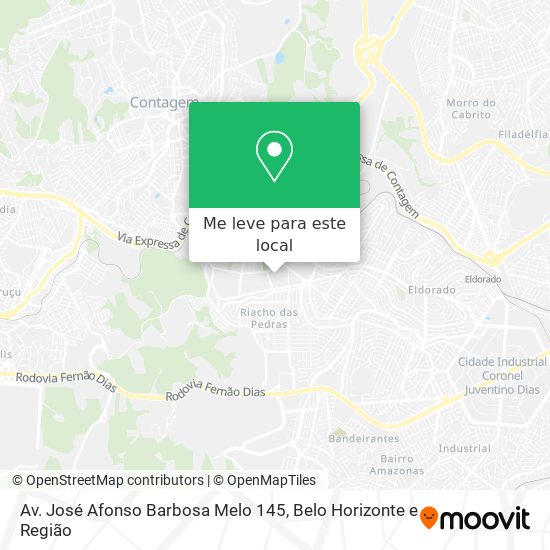Av. José Afonso Barbosa Melo 145 mapa