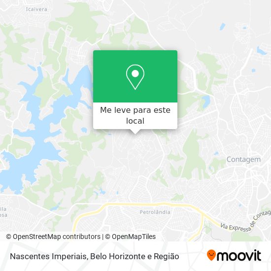 Nascentes Imperiais mapa