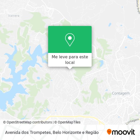 Avenida dos Trompetes mapa