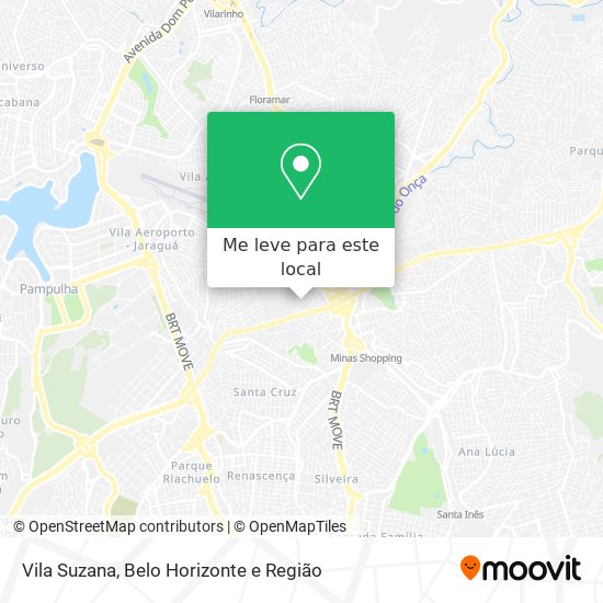 Vila Suzana mapa
