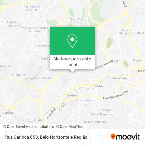 Rua Carioca 650 mapa