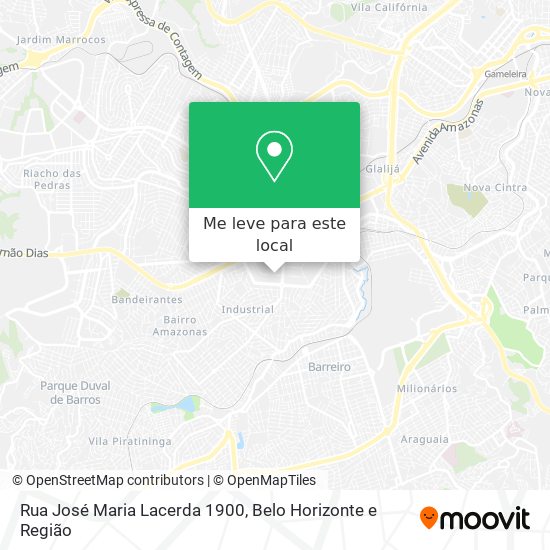 Rua José Maria Lacerda 1900 mapa