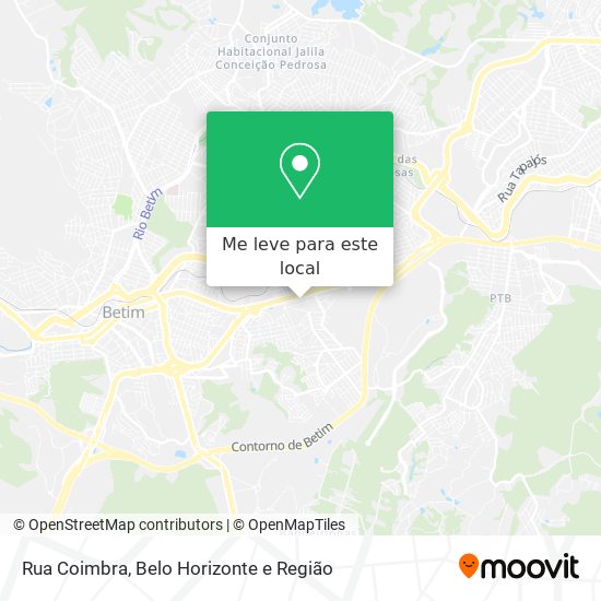 Rua Coimbra mapa