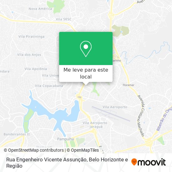 Rua Engenheiro Vicente Assunção mapa