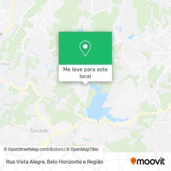 Rua Vista Alegre mapa
