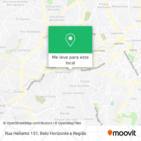 Rua Helianto 151 mapa