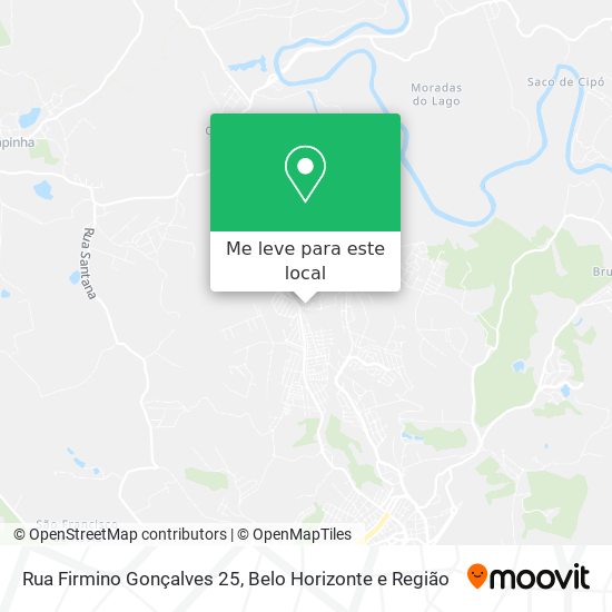 Rua Firmino Gonçalves 25 mapa