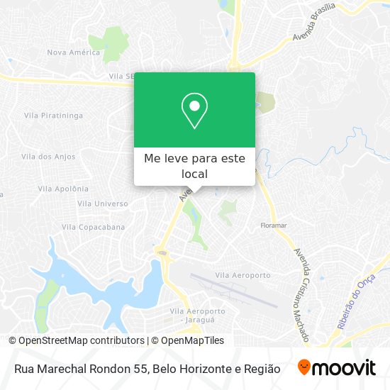 Rua Marechal Rondon 55 mapa