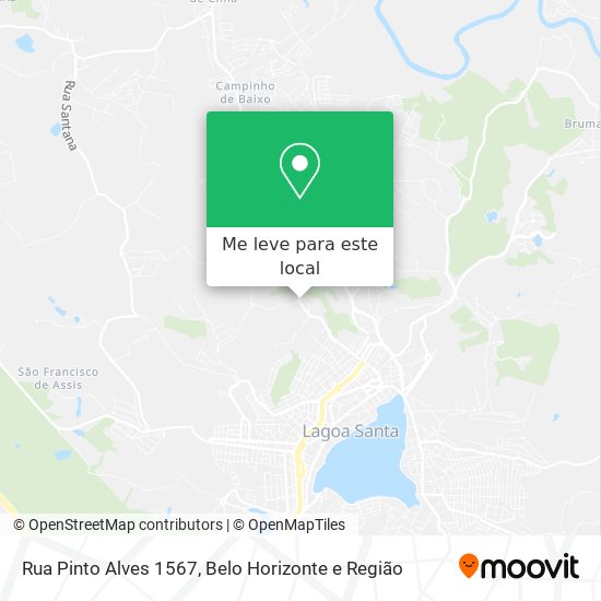 Rua Pinto Alves 1567 mapa