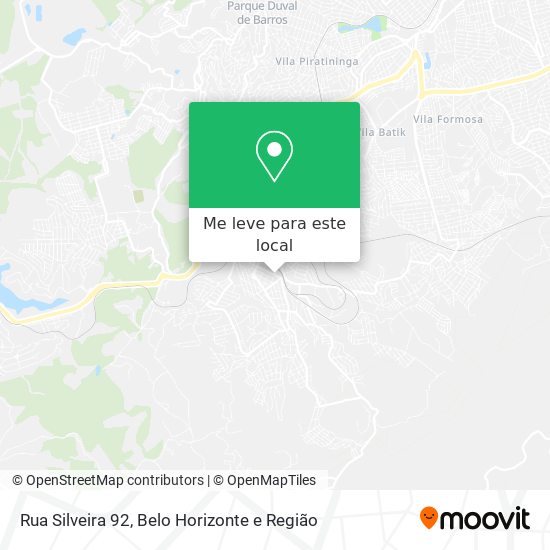 Rua Silveira 92 mapa