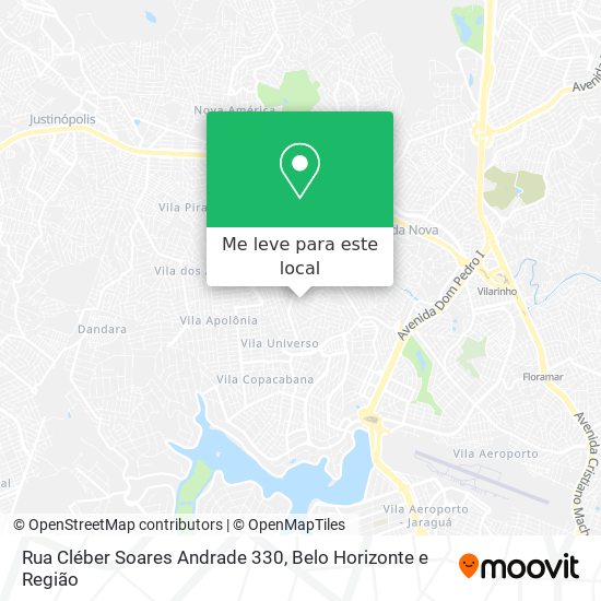 Rua Cléber Soares Andrade 330 mapa