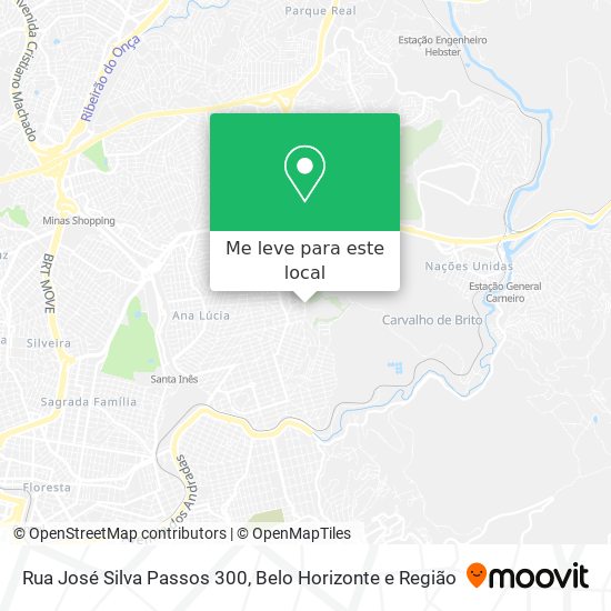 Rua José Silva Passos 300 mapa