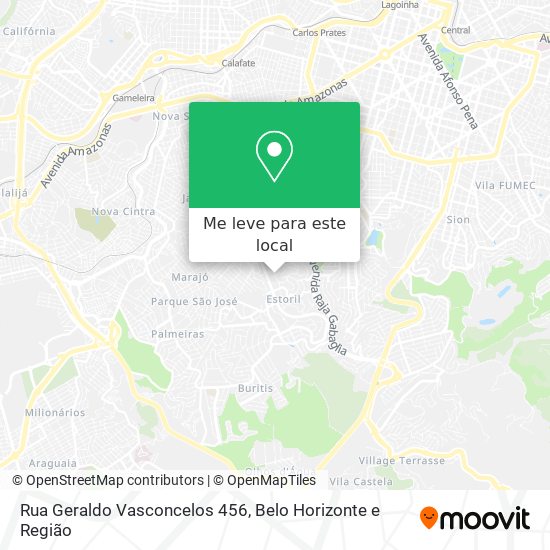 Rua Geraldo Vasconcelos 456 mapa