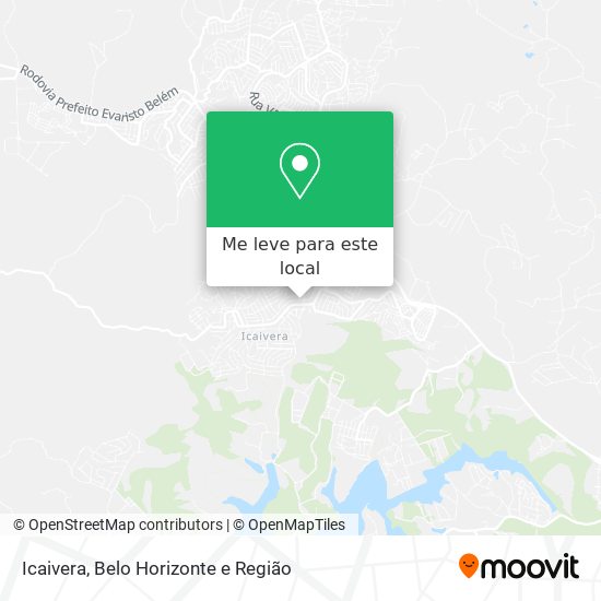 Icaivera mapa