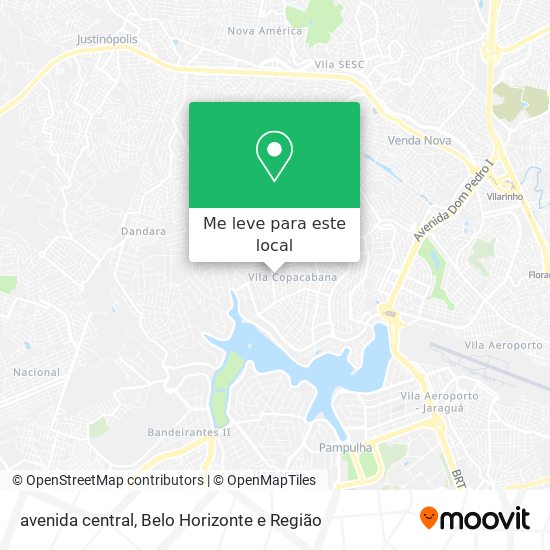 avenida central mapa