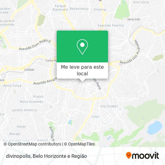 divinopolis mapa